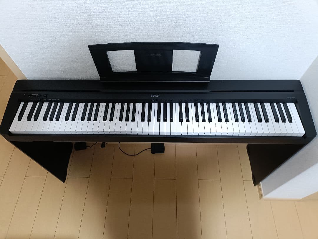 【美品】ヤマハ 電子ピアノ Pシリーズ 88鍵盤 黒 P-45B