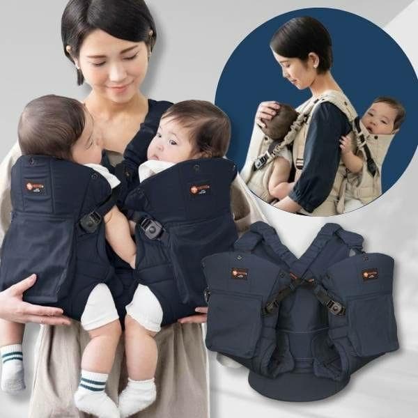napnap　ナップナップ　ふたご抱っこひも　ネイビー　K0581 Amazon.co.jp: ナップナップ ふたご抱っこひも napnap 抱っこ紐 正規品