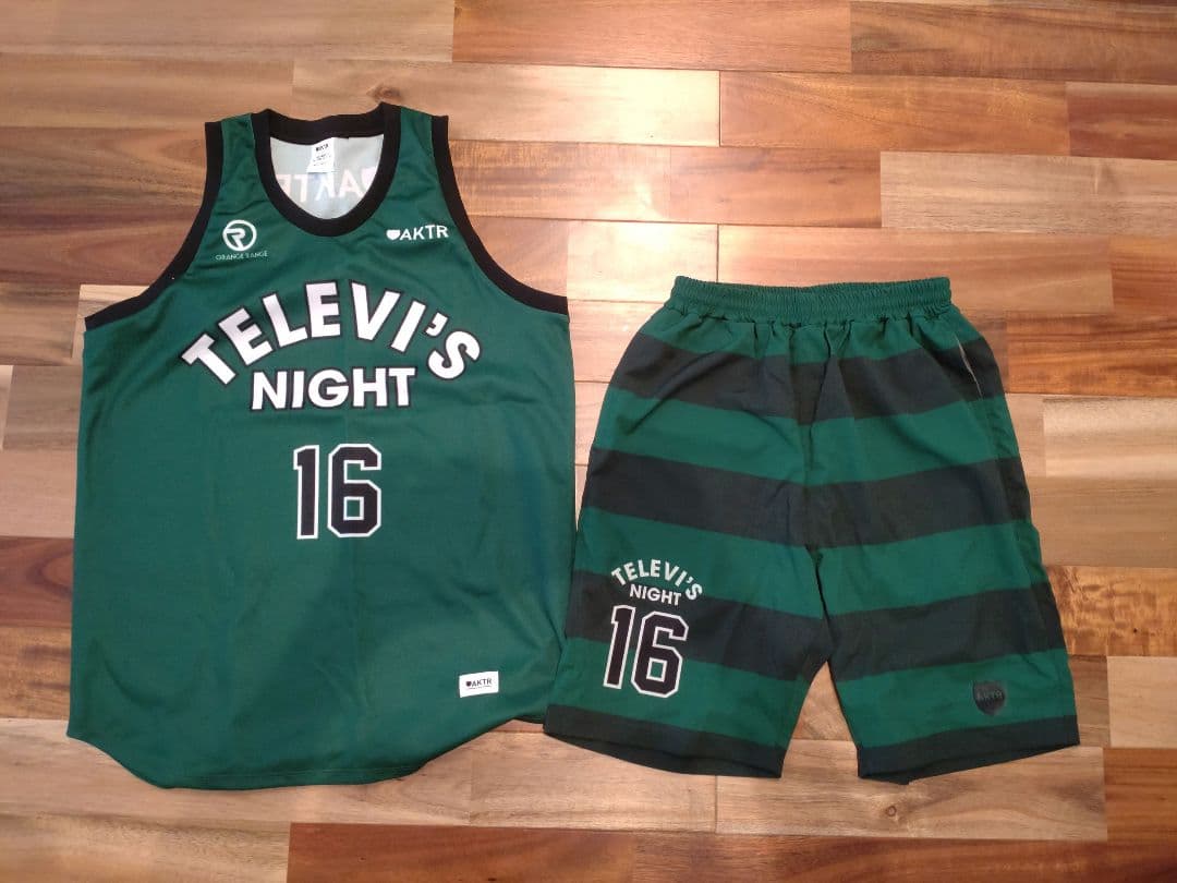 ORANGERANGE　グッズ　AKTRコラボ　バスケセットアップ　sサイズ