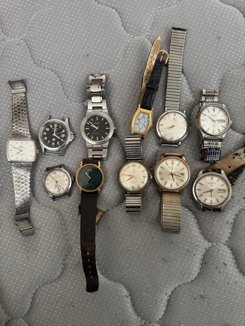 メンズ腕時計セット11点 seiko citizen rado technos