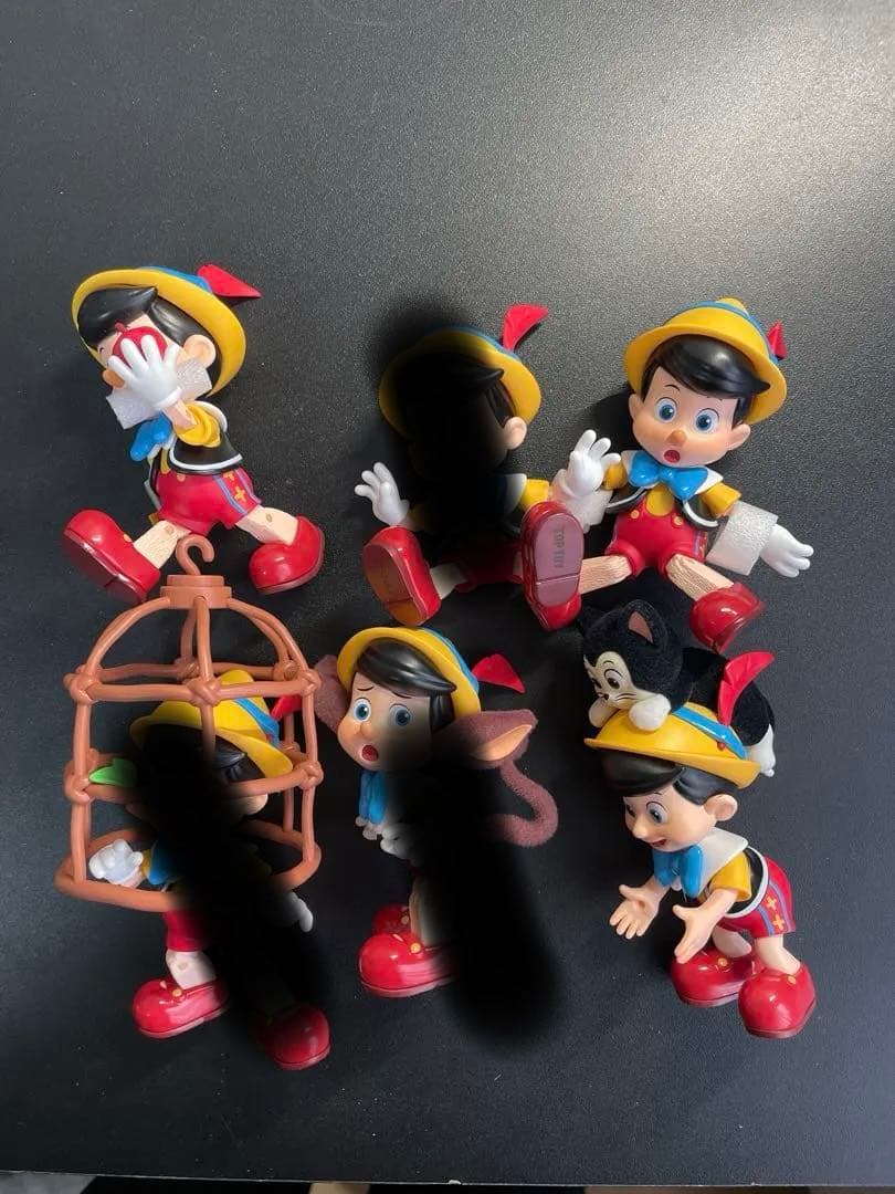 【公式品】TOPTOY ピノキオ　フィギュア　コンプリートセット
