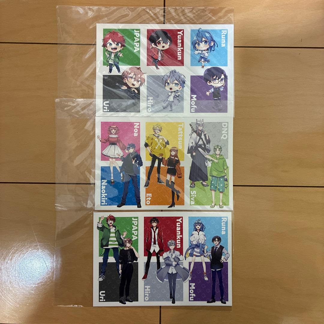 カラフルピーチ からぴち 全員 ポストカード アニメイト特典 - メルカリ