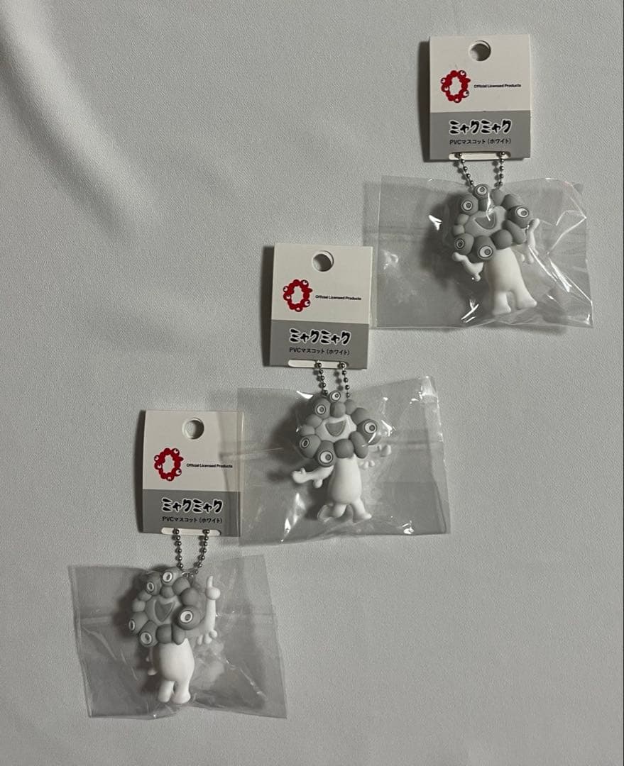 白ミャク PVCマスコット ABC3体セット 白ミャク PVCマスコット abc3体セット ホワイトミャクミャク｜Yahoo