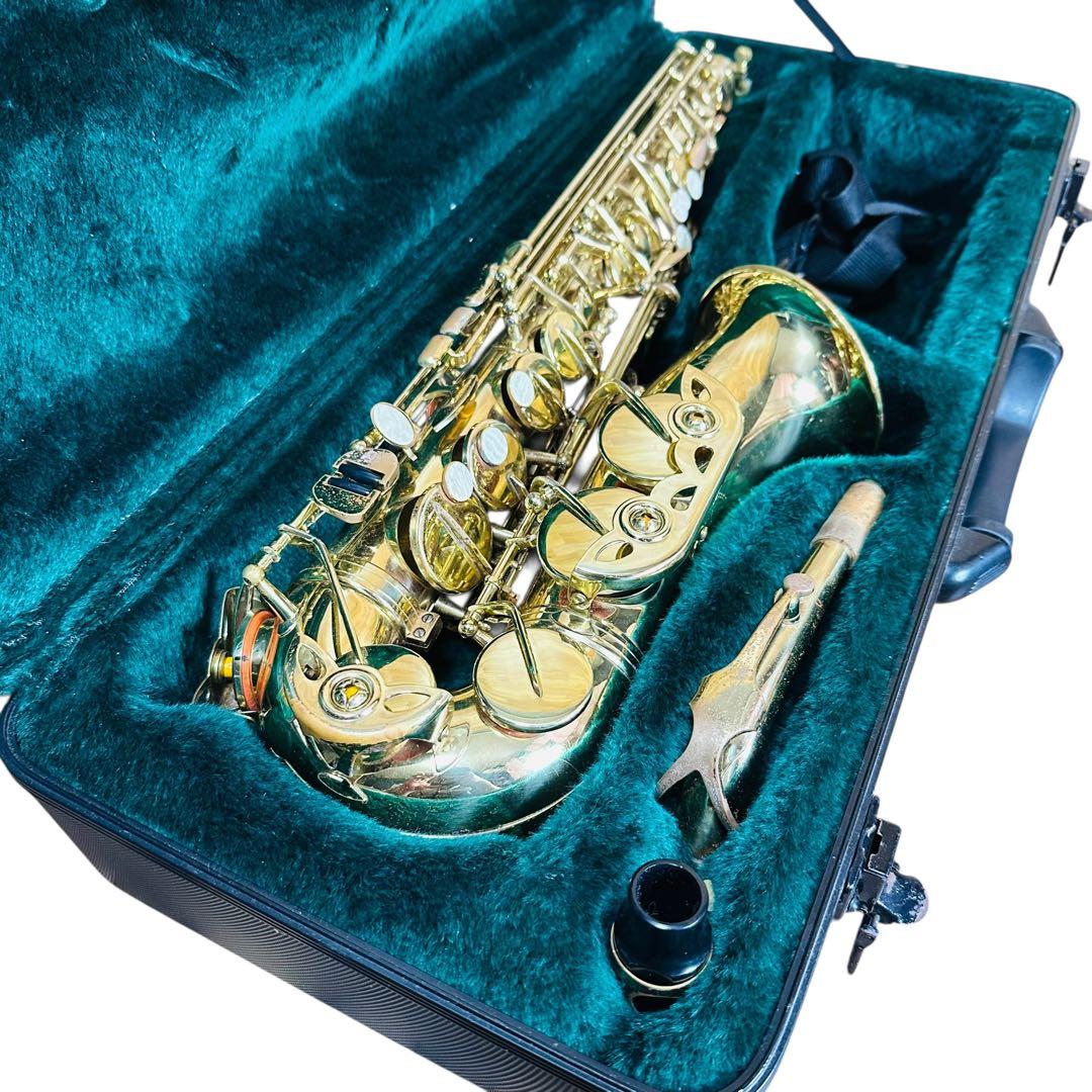 ケルントナー　アルトサックス　ケース付き　管楽器　練習用　初心者