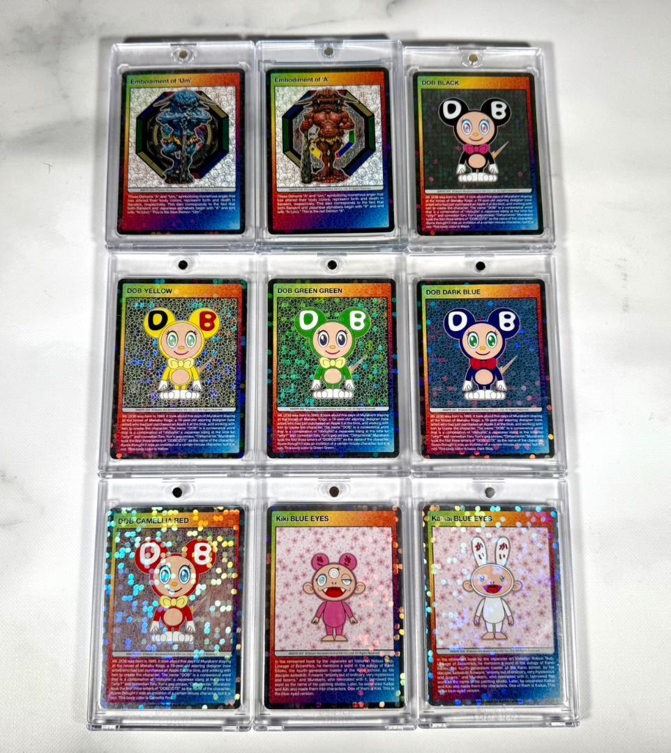 ９枚セット 英語 村上隆 もののけ京都 京セラ美術館 限定 セミコンプセット