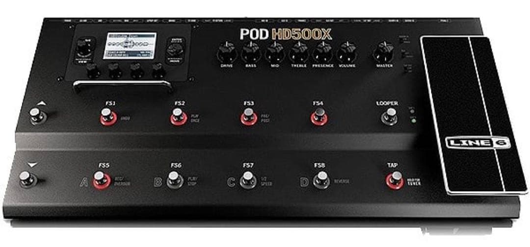 LINE 6 POD HD500X ギターエフェクター Line 6 ( ライン6 ) POD HD500X アンプシミュレーター/マルチ