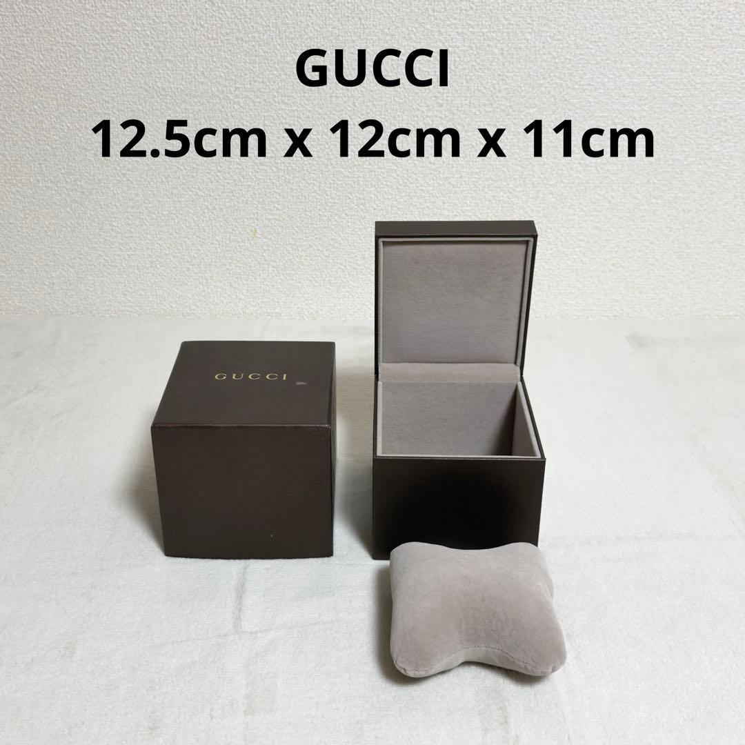 美品】GUCCI 時計ケース 空箱 ウォッチボックス - メルカリ