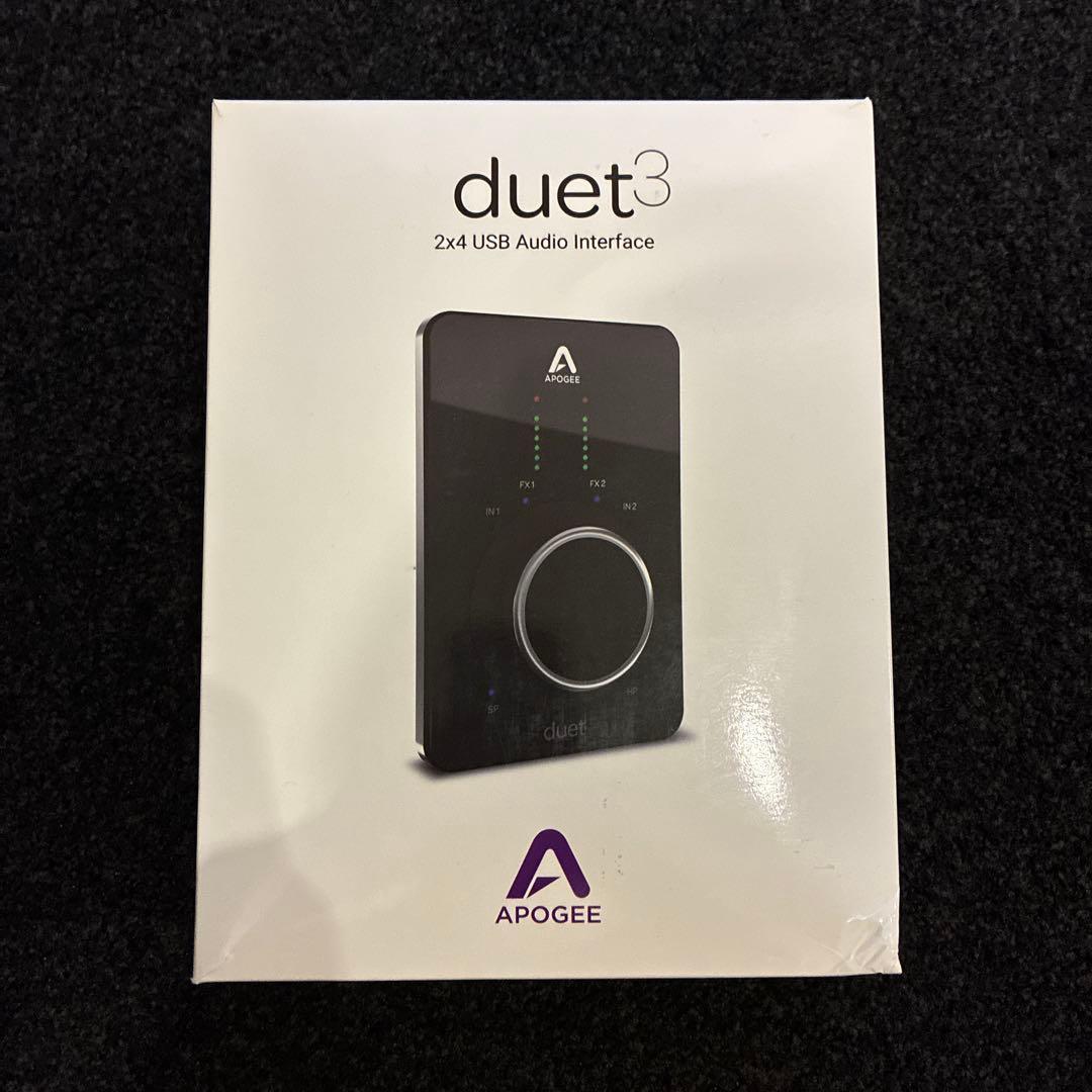 APOGEE duet3 アポジー デュエット3 美品 Apogee Duet 3（1年延長保証付き）｜ミュージックランドKEY