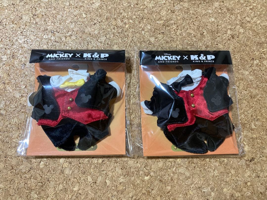 MICKEY x K&P タキシード着せ替え服 はぴぬい　ミッキー　キンプリ Mickey and friends x キンプリ はぴぬい着せ替え衣装髙橋海人 - メルカリ