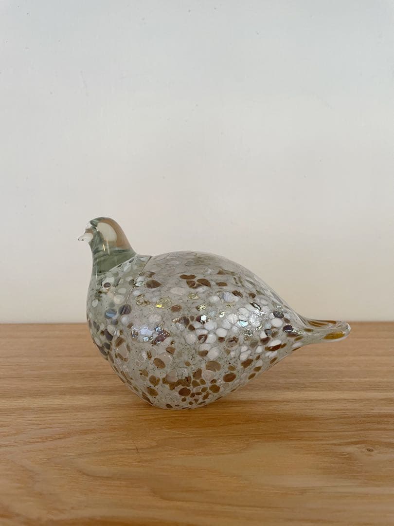 鳥 バード 置物 オブジェ ARTLASI 北欧 フィンランド 北欧スウェーデン ガラスの鳥のオブジェ（ヴィンテージ）- 北欧雑貨