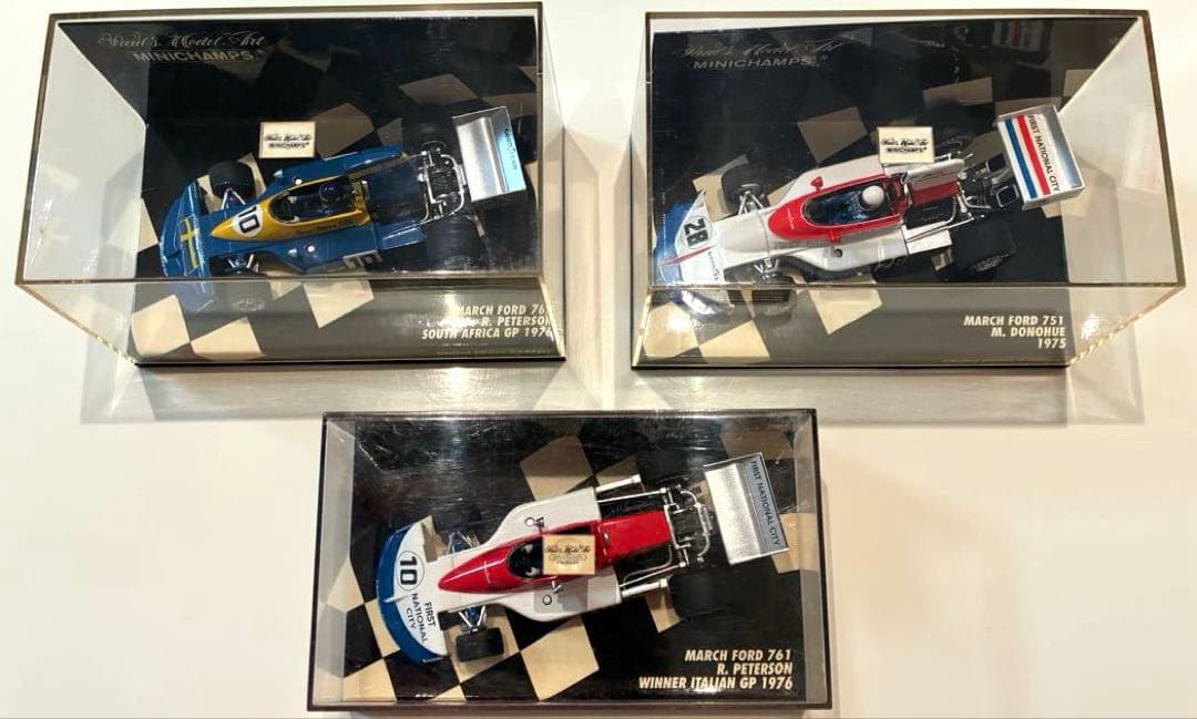 ミニチャンプス　F1 ミニカー　マーチ　ピータソン、ダナヒュー　セット　1/43 ミニチャンプス 1/43 マクラーレン F1チーム MCL38 ノリス/ピアストリ