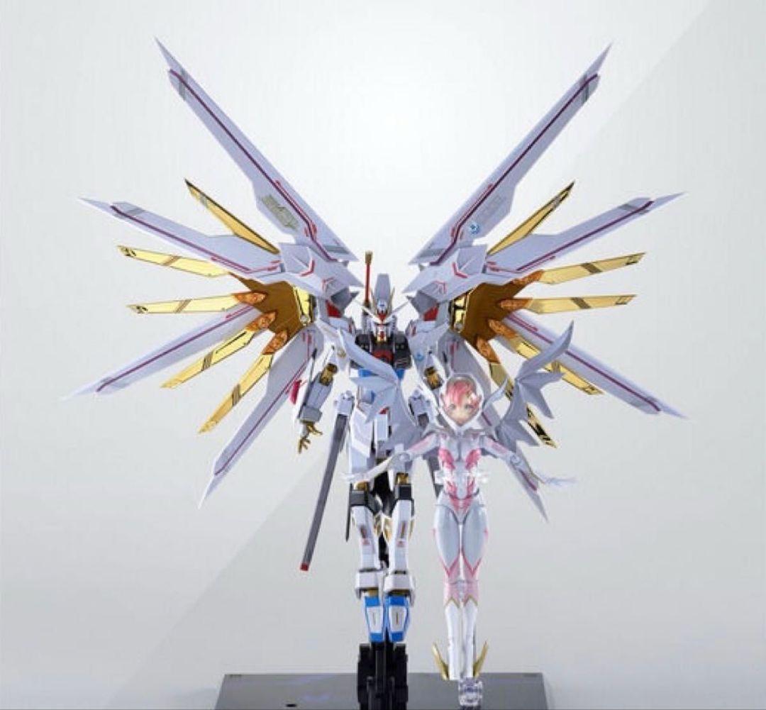 ストライクフリーダム弐式&プラウドディフェンダー＆ラクス・クライン　３点セット BANDAI（バンダイ） 【即納新品】METAL ROBOT魂 ＜SIDE MS＞ プラウド