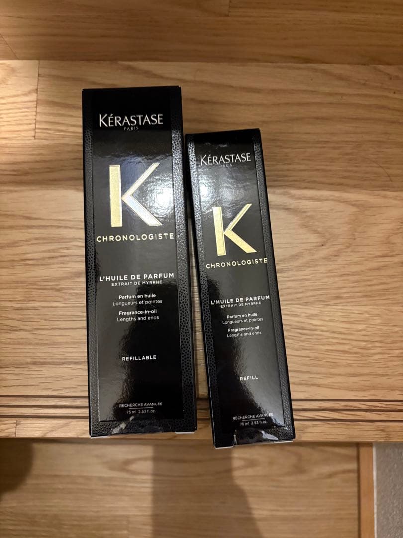ケラスターゼ， ユイルクロノロジストＮ　75ml+リフィル KERASTASE ケラスターゼ ユイル クロノロジスト N