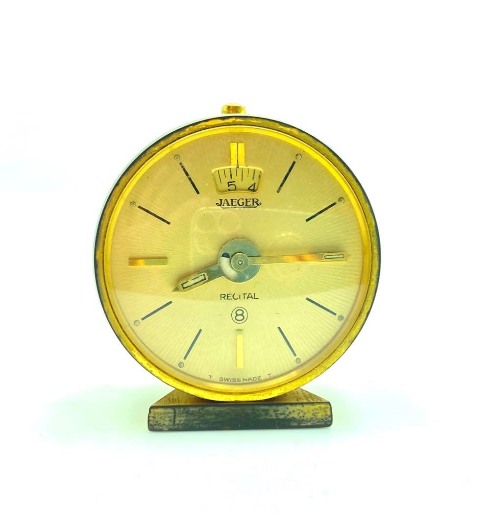 JAEGER-LECOULTRE　置時計　ジャガールクルト　動作確認済