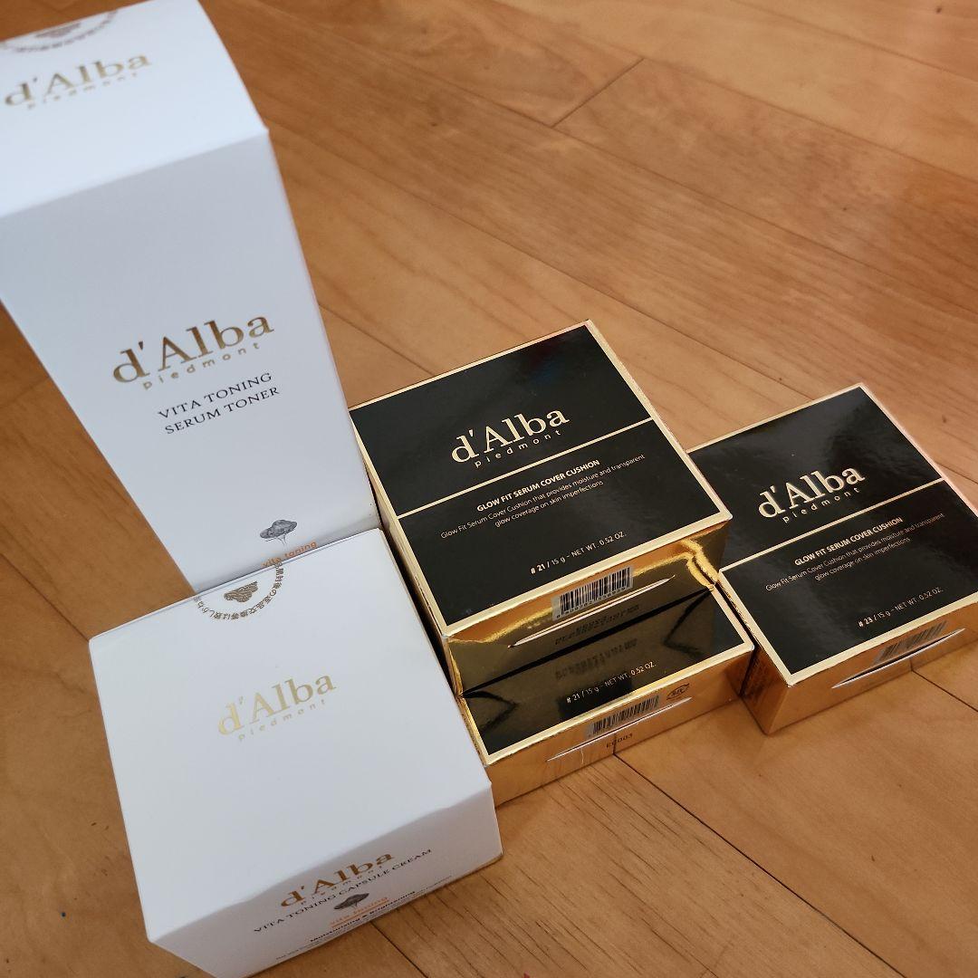 ダルバ スキンケア クッションファンデ 5点セット