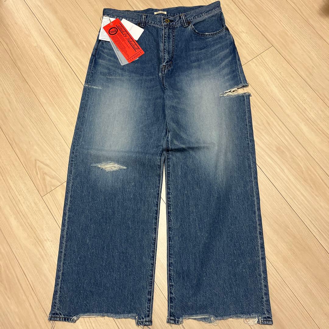 AP STUDIO Attick by Johnbullダメージワイドデニム