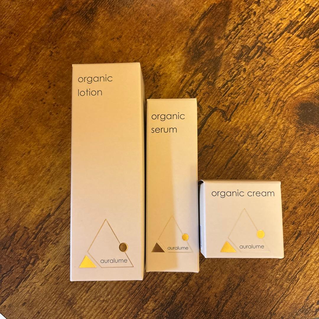 revi アウラルーム　オーガニックローション　セラム　クリーム　新品未使用