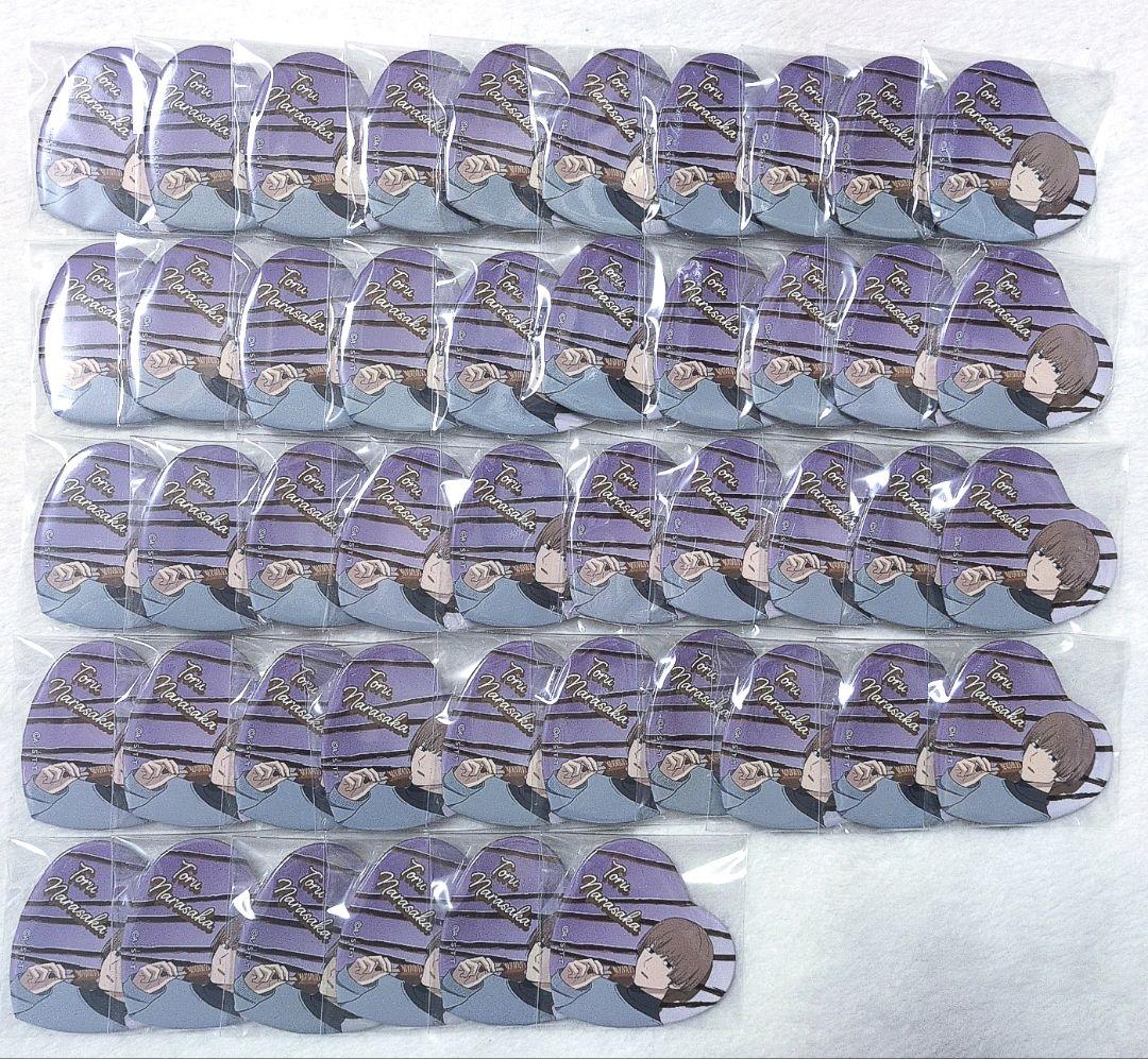 ワールドトリガー ワートリ 奈良坂透 バレンタイン ハート缶バッジ 46個セット