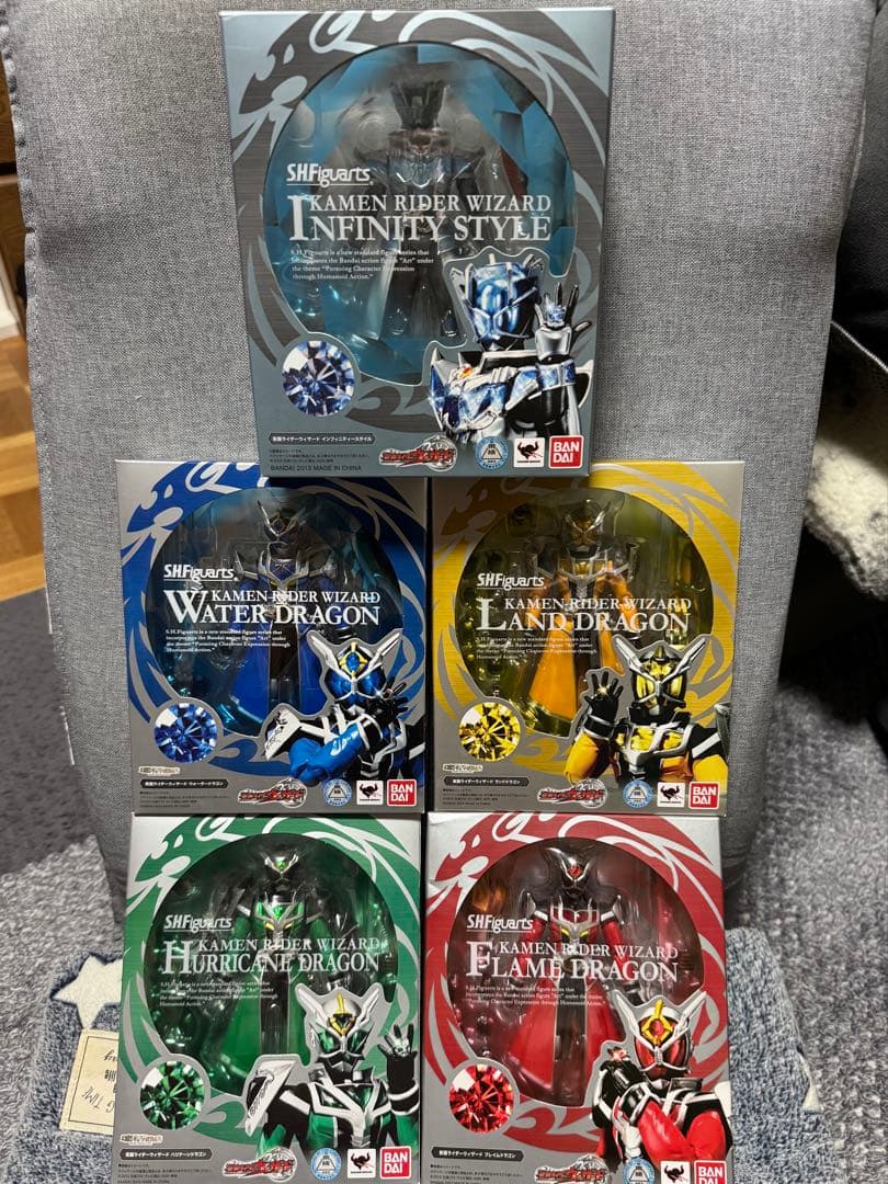 S.H.Figuarts仮面ライダーウィザード5点セット