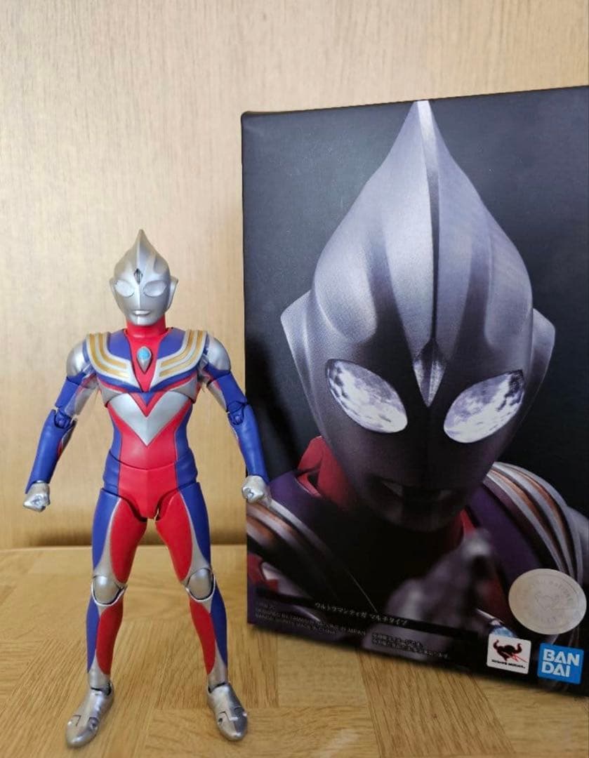 真骨彫製法S.H.フィギュアーツ　ウルトラマンティガマルチタイプ　2022再販版 S.H.Figuarts（真骨彫製法） ウルトラマンティガ マルチタイプ 30th