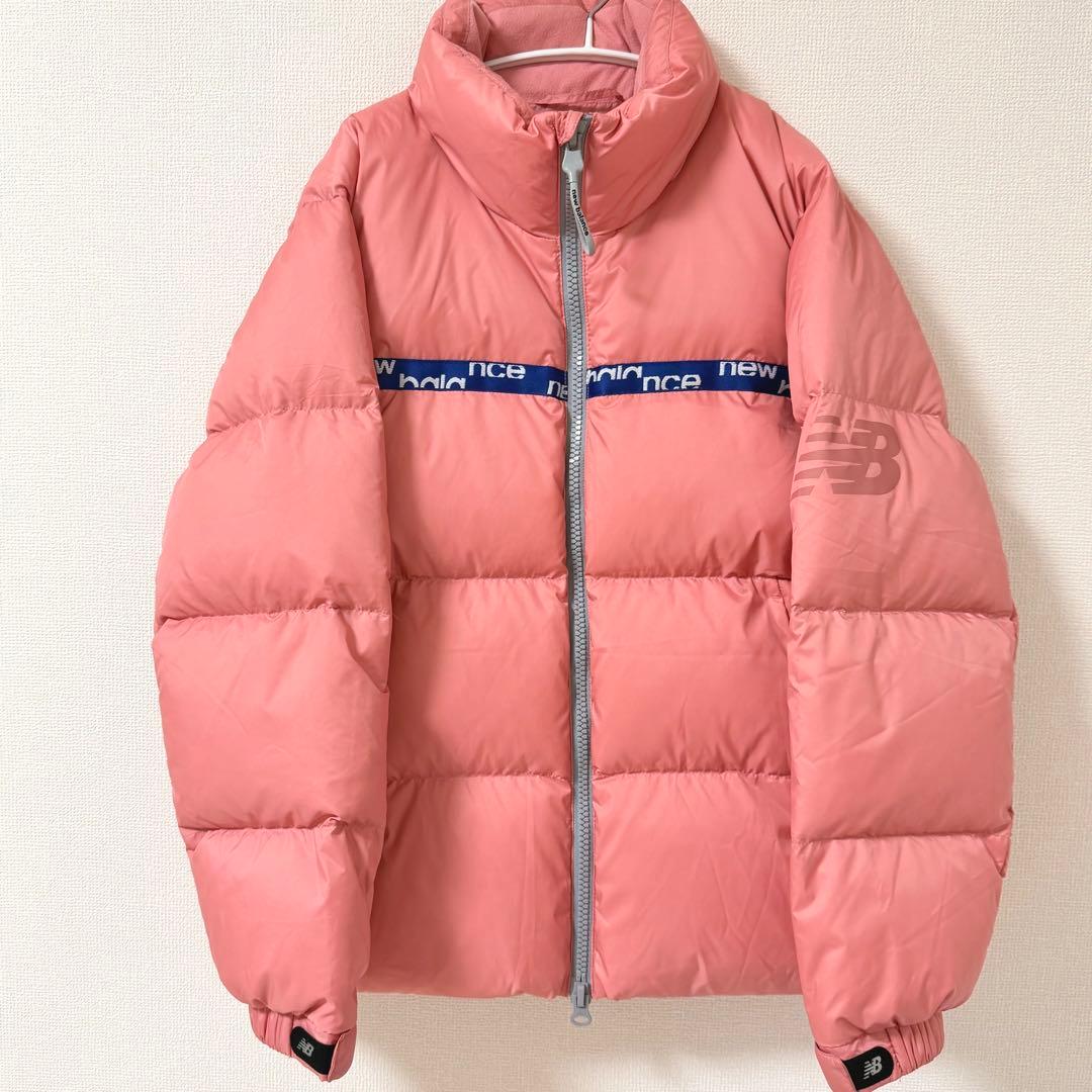 【美品】ニューバランス ダウンジャケット IU ピンクNew balance