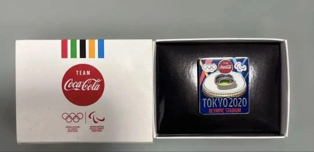 【未使用・箱付き】 TEAM Coca-Cola 東京2020 非売品ピンバッジ 2020東京オリンピック コカ・コーラ オリンピック 聖火リレー 都道府県