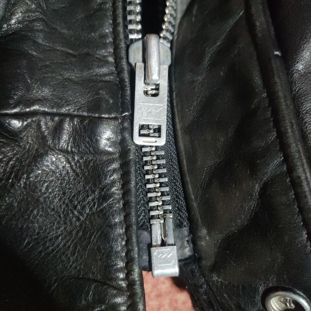 完品人気黒Schott184SMフライトジャケット38 ダメでも対応有