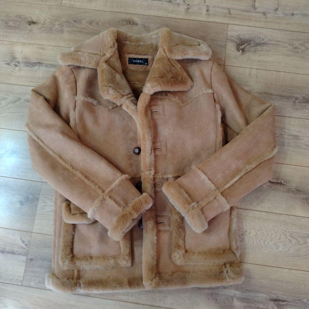 DOWBL フェイクファー ジャケット 46