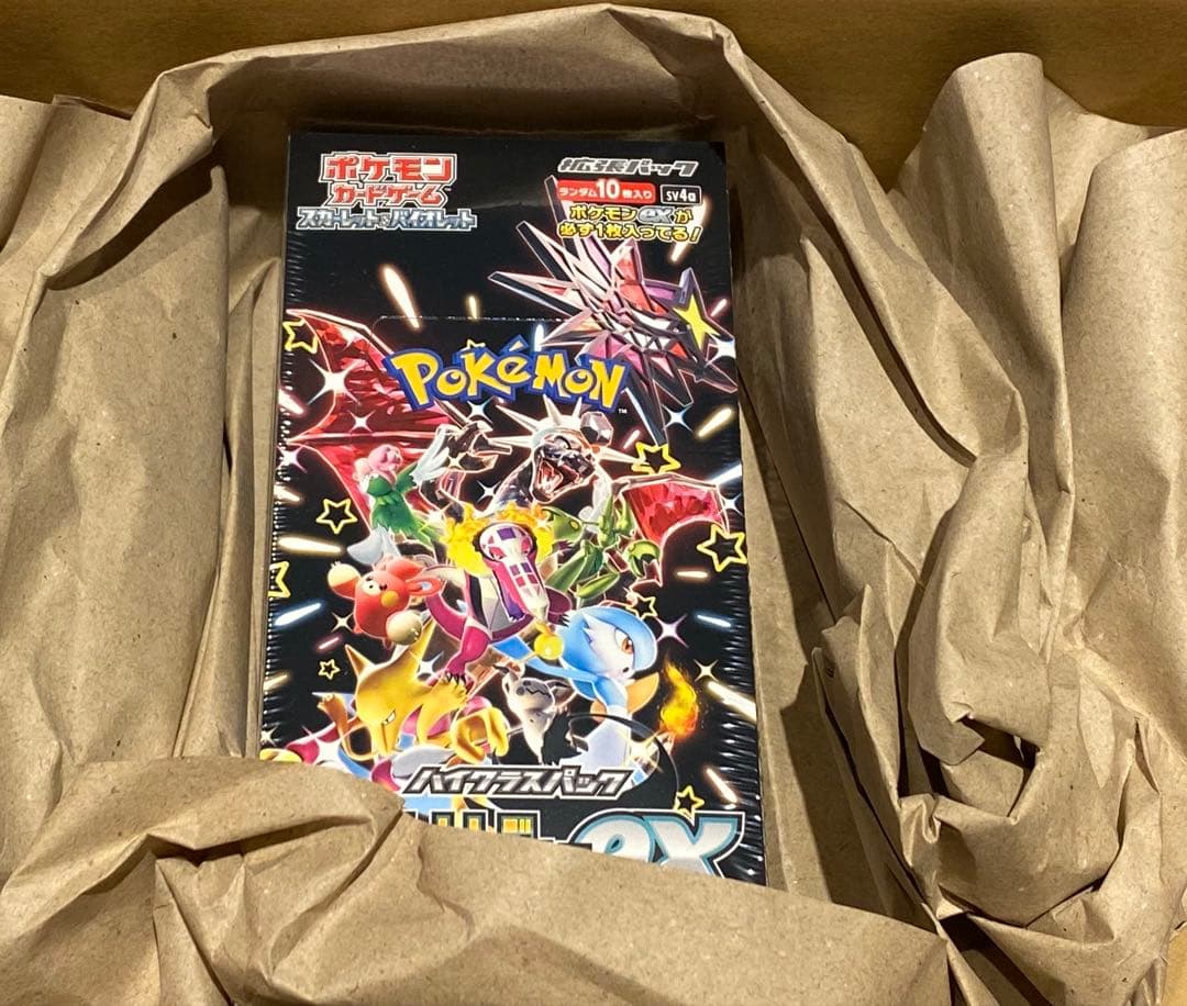 ポケモンカード シャイニートレジャー ex シュリンク付 BOX