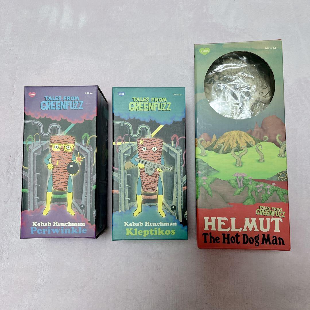Tales from Greenfuzz フィギュアセット AMOS