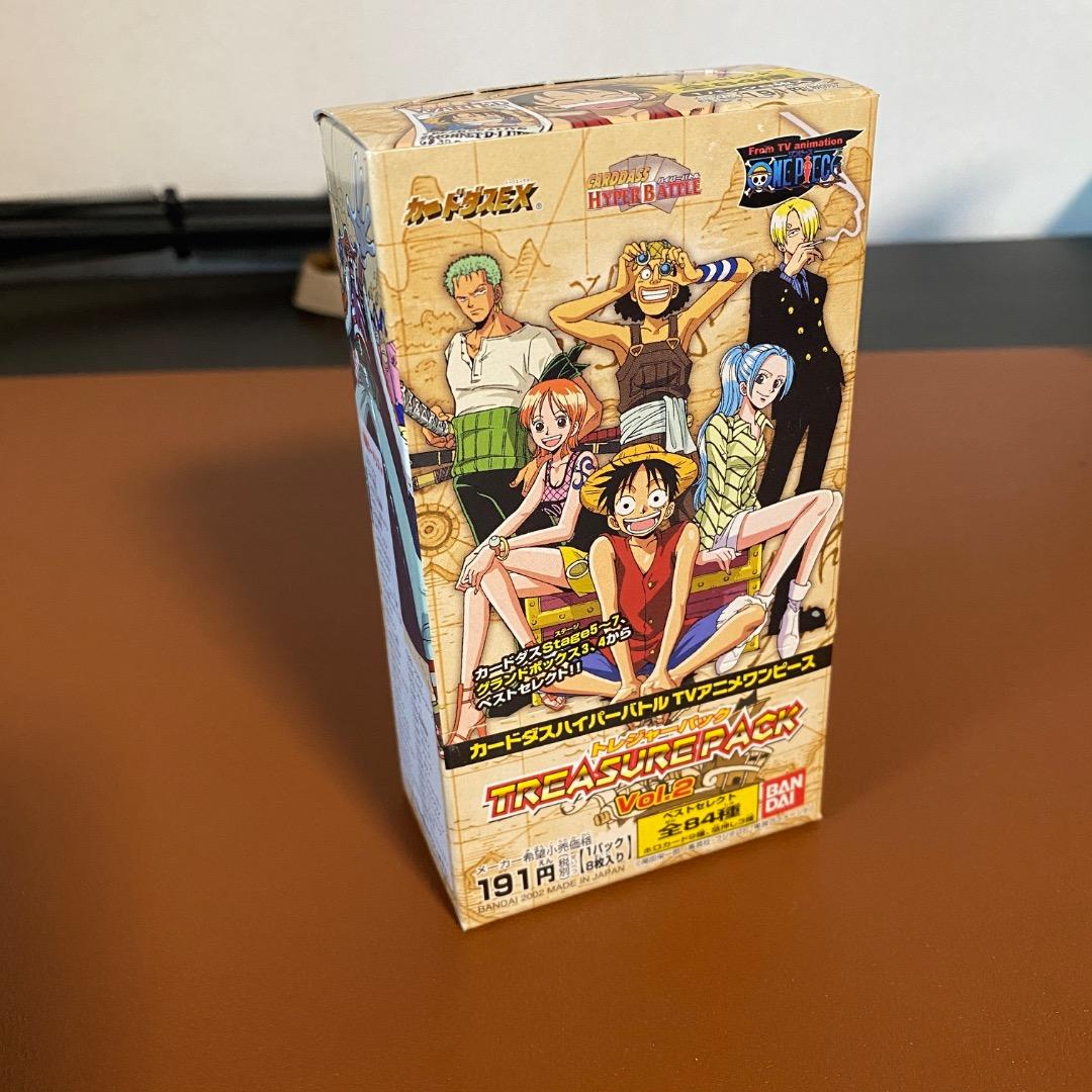 未開封 BOX ハイパーバトル　カードダス ワンピース 新品未開封】カードダスハイパーバトルTVアニメワンピース グランド