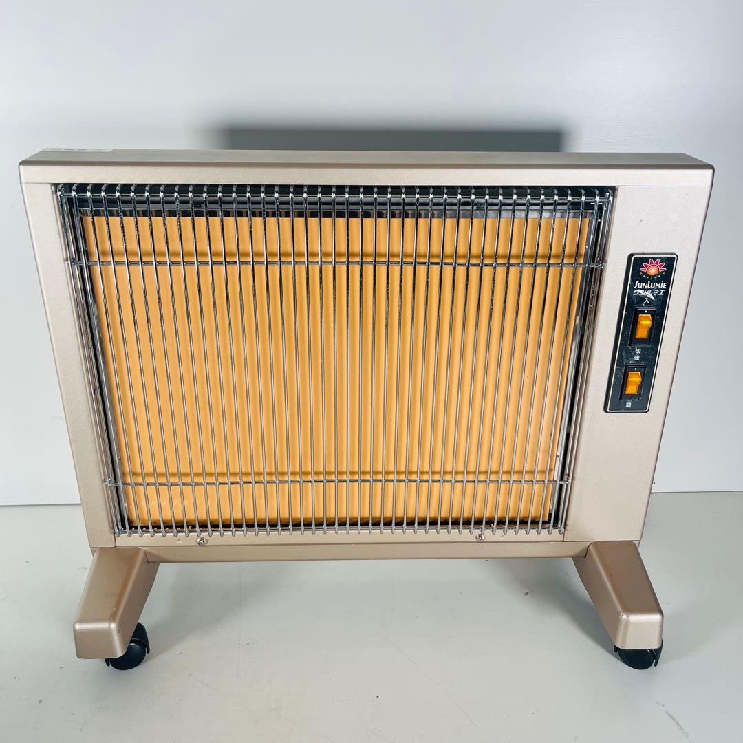 2022年製　サンルミエ　キュート　E800LS 赤外線ヒーター サンルミエ パネルヒーター 限定生産カラー キュート ホワイト 遠