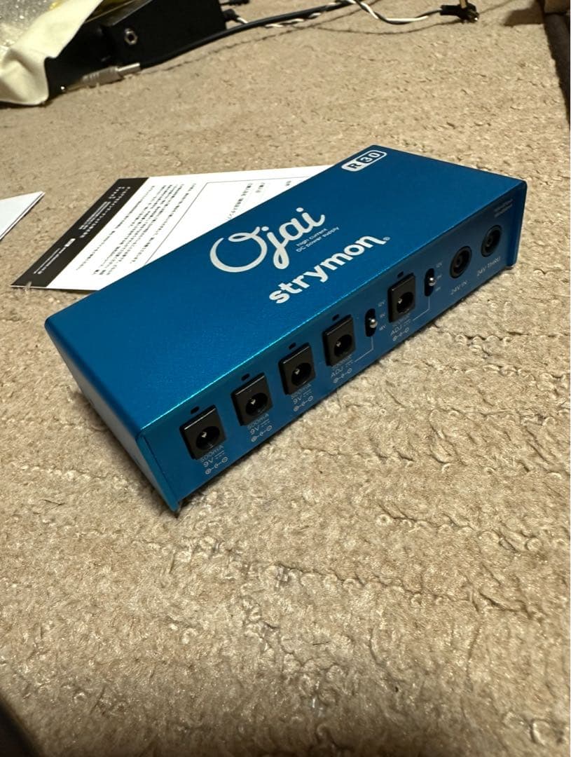 strymon Ojai 青 strymon | Ojai | ハイ・パワーサプライ・ユニット | 製品情報