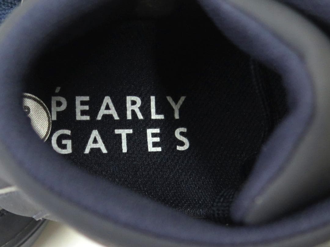 展示品●パーリーゲイツ●ミドルカット　ソフトスパイクゴルフシューズ　23.5cm