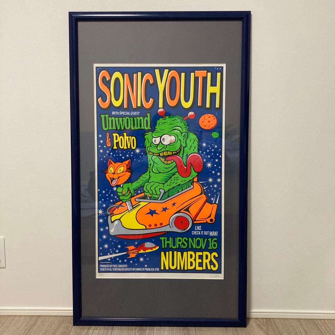 Sonic Youth ポスター ライブ Uncle Charlie Amazon.co.jp: Buy ART FOR LESS公式ライセンス ソニック ユース