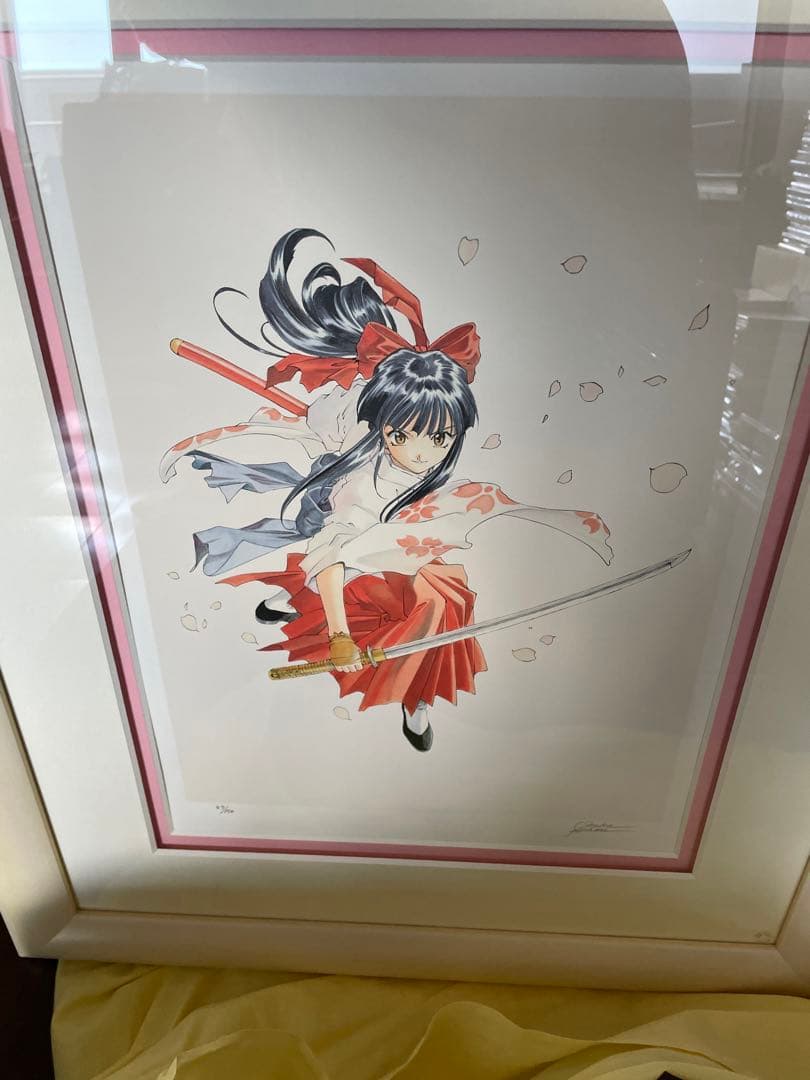 サクラ大戦　藤島康介 桜　47/150 リトグラフ