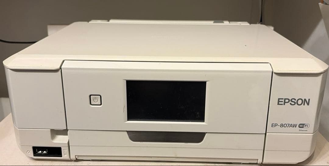 EPSON プリンター ep-807aw ジャンク品 EPSON EP-807AW プリンター【ジャンク品】カートリッジ込み - メルカリ