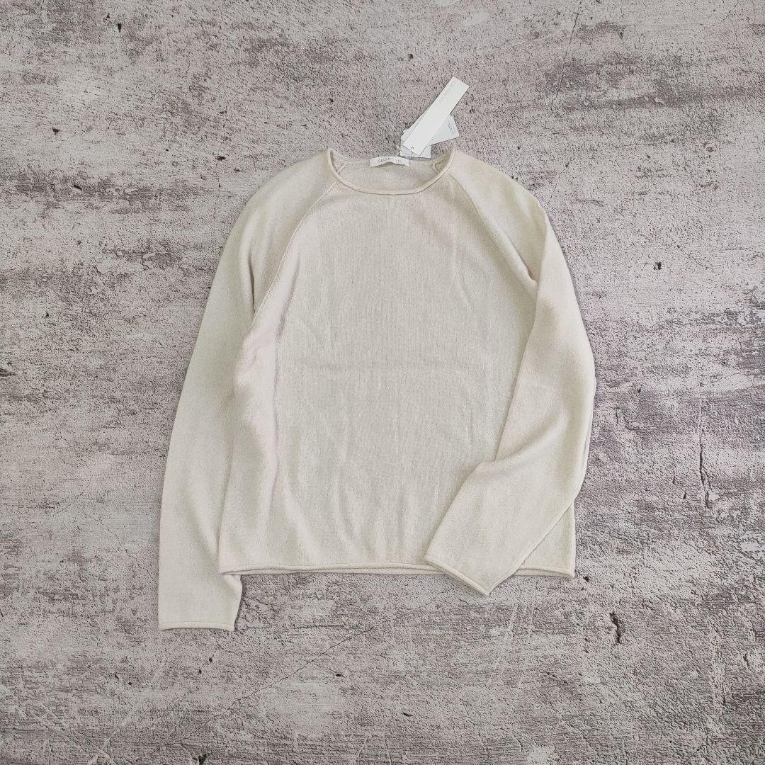 未使用 GALERIE VIE スコットランドカシミヤ クルーネックプルオーバー