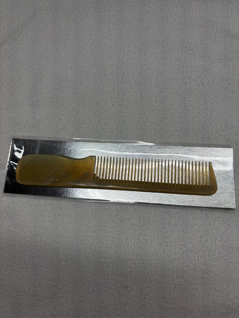 【最終値下げ】理容　ナポレオン　水牛　直刃ぐし　中サイズ