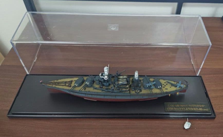 トランペッター 1/700 アメリカ海軍 戦艦 メリーランド 1941 米国海軍コロラド級戦艦 BB-46 メリーランド 1941 (プラモデル