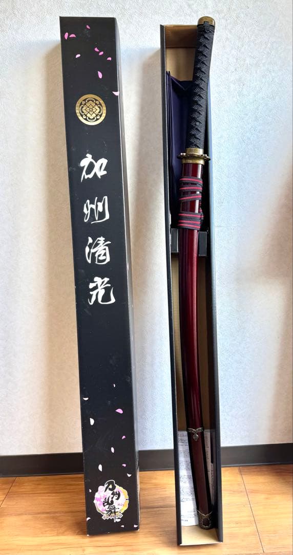 刀剣乱舞コラボ　加州清光　しのびや.com製　模造刀　コスプレ　衣装
