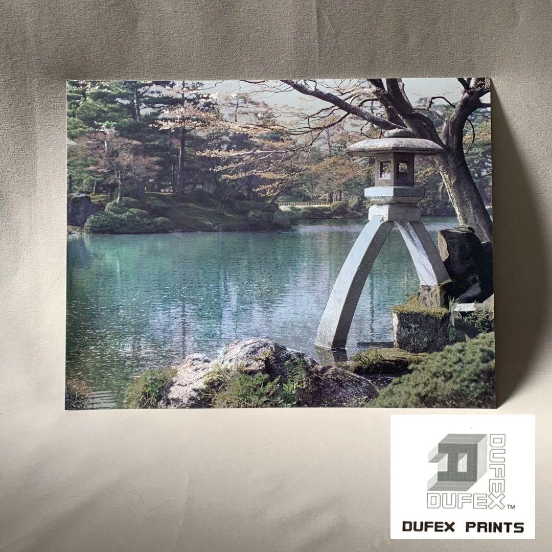 【新品・未使用】DUFEX 英国製 エッチングアート兼六園