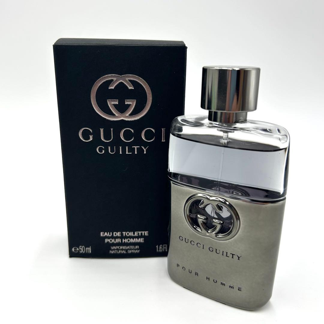 ★箱付き★【未使用級】残量約9割 GUCCI プールオムオードトワレ 香水