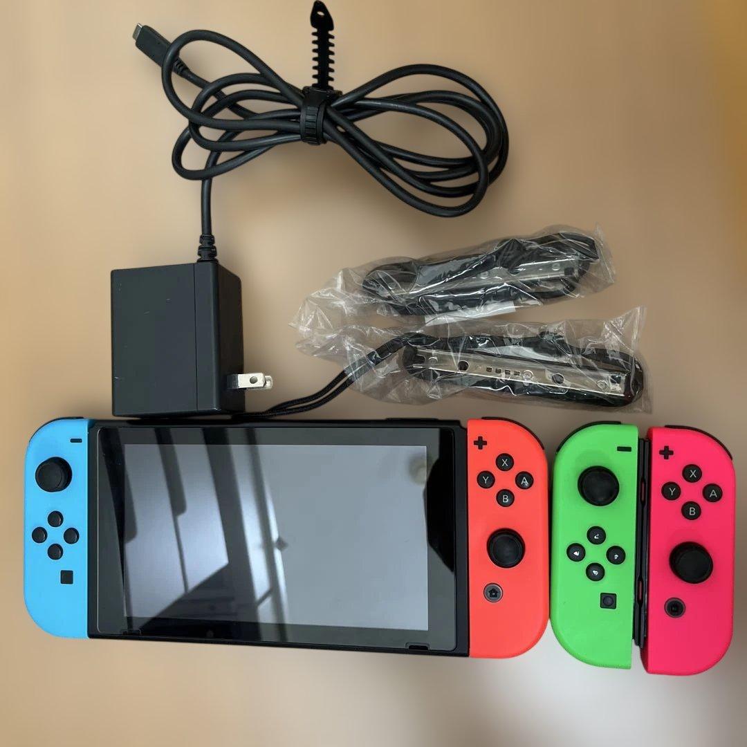 Nintendo Switch 本体 青・赤➕ジョイコンつき Amazon.co.jp: Nintendo Switch Joy-Con(L) ネオンブルー/(R) ネオン