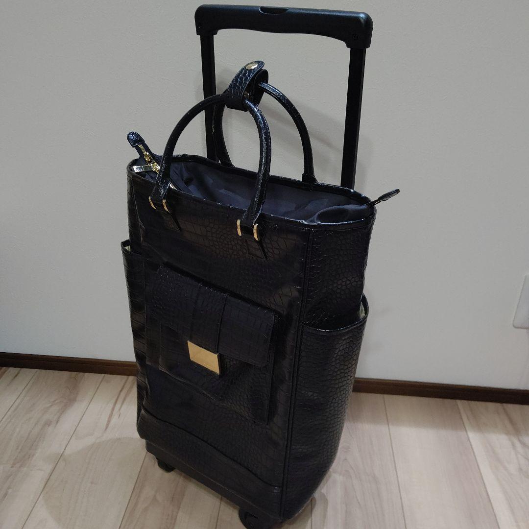最終値下げ【超美品】スワニー トートキャリー クロコダイル型押し