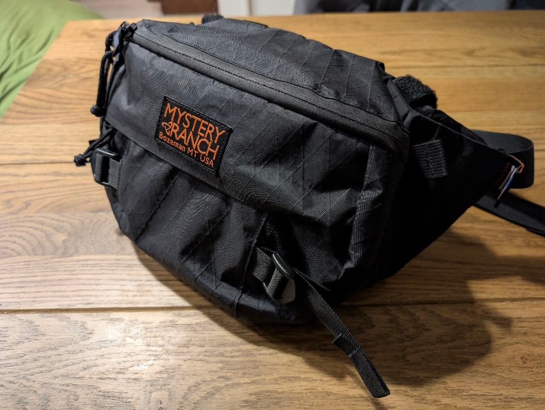 MYSTERY RANCH ブラックウエストバッグ