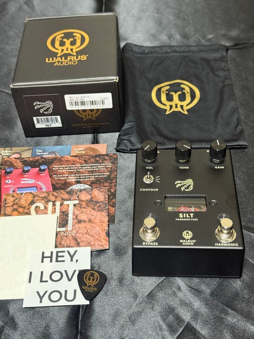 Walrus Audio SILT FUZZギターエフェクター
