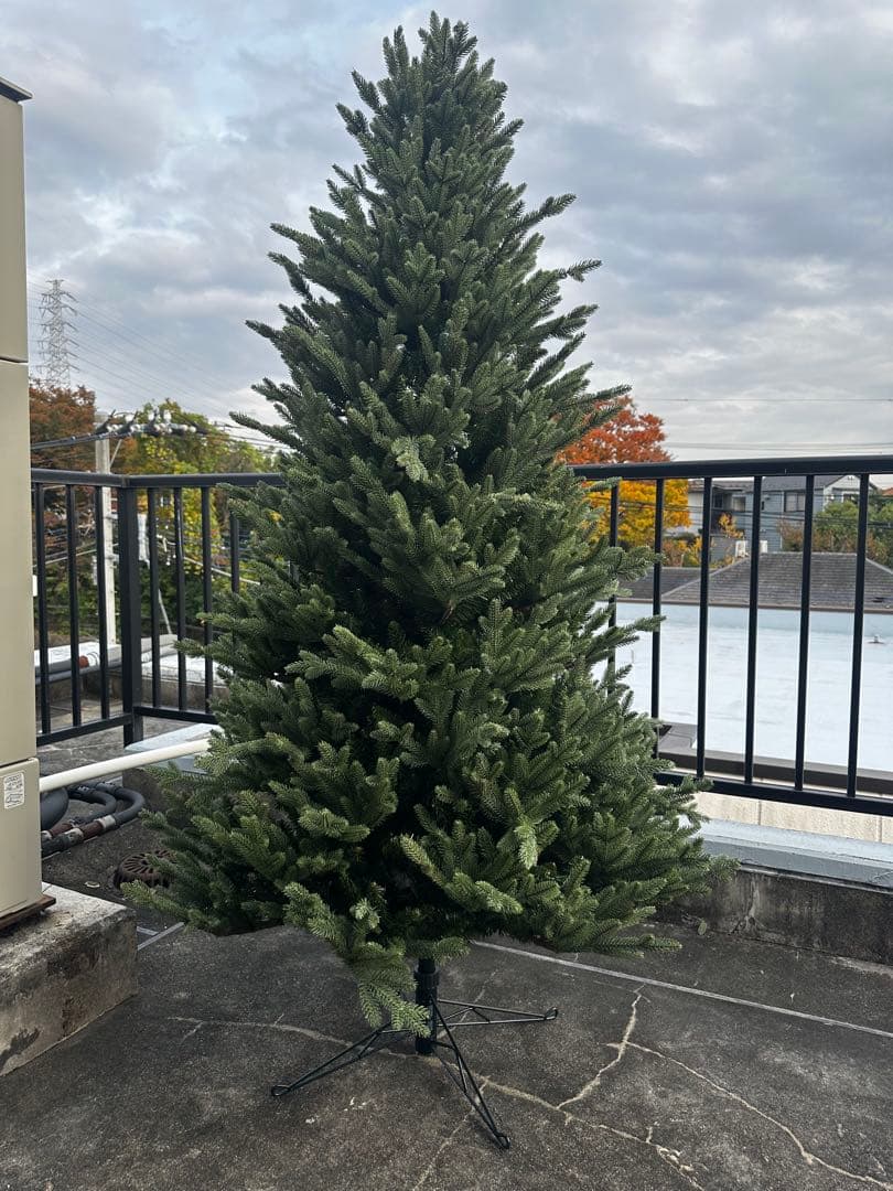 コストコ　200cm 緑色クリスマスツリー 3/5までポイント2倍】コストコ COSTCO クリスマスツリー 電飾付き 約