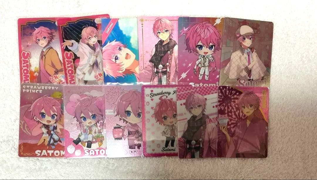 すとぷり さとみくん トレカ、その他カード12枚セット - メルカリ