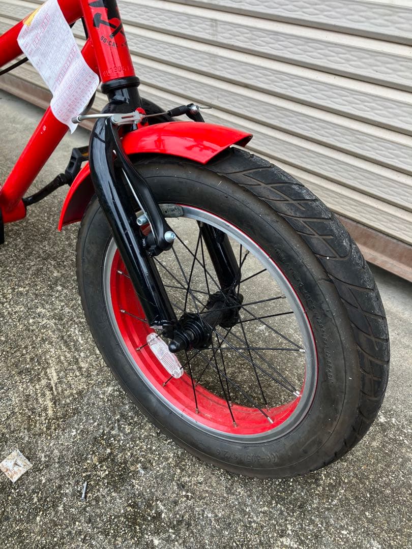 ファットバイク \"BRONX\" 16インチ×2.6キッズバイク中古品